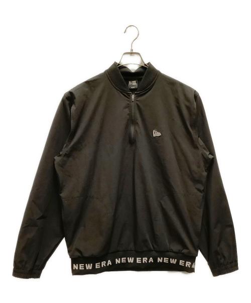 New Era（ニューエラ）New Era (ニューエラ) ハーフジップジャケット　New Era（ニューエラ） ブラック サイズ:SIZE Lの古着・服飾アイテム
