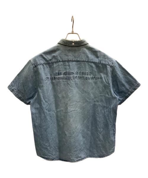 SUPREME（シュプリーム）SUPREME (シュプリーム) バックプリントデニムシャツ インディゴ サイズ:SIZE Mの古着・服飾アイテム