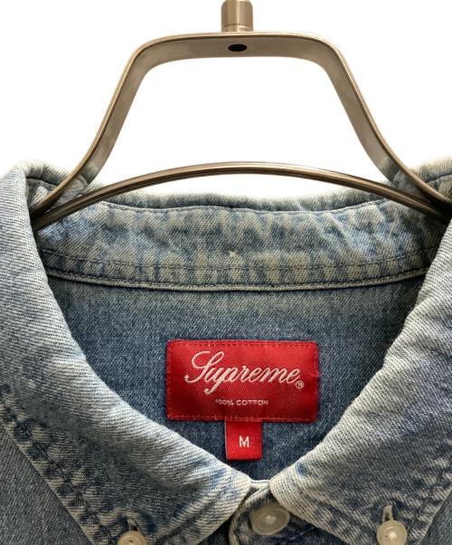 SUPREME（シュプリーム）SUPREME (シュプリーム) バックプリントデニムシャツ インディゴ サイズ:SIZE Mの古着・服飾アイテム