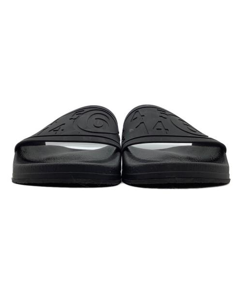 MM6 Maison Margiela（エムエムシックスメゾンマルジェラ）MM6 Maison Margiela (エムエムシックスメゾンマルジェラ) シャワーサンダル ブラック サイズ:SIZE 39の古着・服飾アイテム