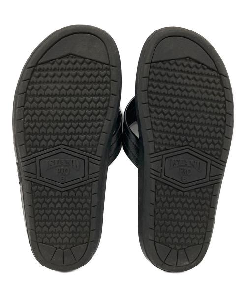 ISLAND SLIPPER（アイランドスリッパ）ISLAND SLIPPER (アイランドスリッパ) サンダル ブラック サイズ:6の古着・服飾アイテム