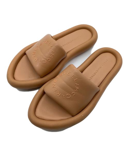 STELLA McCARTNEY（ステラマッカートニー）STELLA McCARTNEY (ステラマッカートニー) エアスライドサンダル ベージュ サイズ:SIZE Mの古着・服飾アイテム