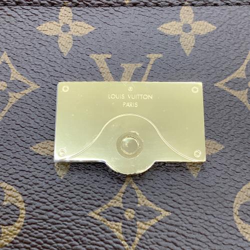 LOUIS VUITTON（ルイ ヴィトン）LOUIS VUITTON (ルイ ヴィトン) 2WAYバッグ レッド×ブラウンの古着・服飾アイテム