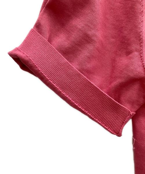 CABAN（キャバン）CABAN (キャバン) ポロニットプルオーバ ピンク サイズ:SIZE Mの古着・服飾アイテム