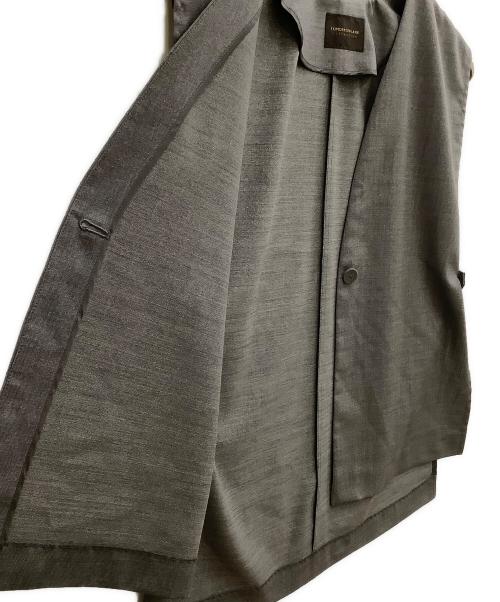 TOMORROW LAND（トゥモローランド）TOMORROW LAND (トゥモローランド) ラメグレーVネックジレ グレー サイズ:SIZE 36の古着・服飾アイテム