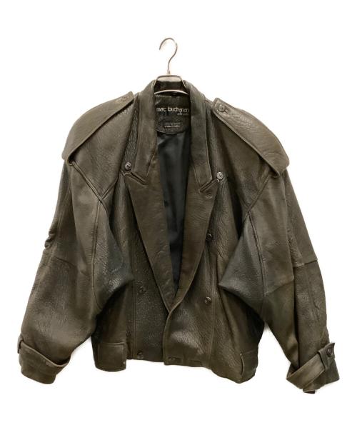 Marc Buchanan（マークブキャナン）Marc Buchanan (マークブキャナン) レザージャケット ブラウン サイズ:SIZE 40の古着・服飾アイテム