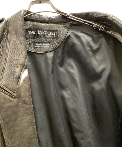 Marc Buchanan（マークブキャナン）Marc Buchanan (マークブキャナン) レザージャケット ブラウン サイズ:SIZE 40の古着・服飾アイテム