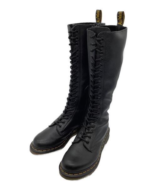 Dr.Martens（ドクターマーチン）Dr.Martens (ドクターマーチン) ロングブーツ　Dr.Martens（ドクターマーチン）	1B60　BEX20ホール ブーツ ブラック サイズ:6（UK）の古着・服飾アイテム