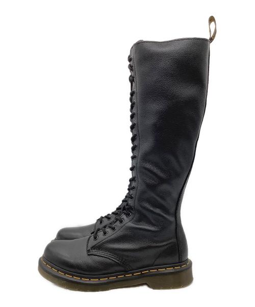 Dr.Martens（ドクターマーチン）Dr.Martens (ドクターマーチン) ロングブーツ　Dr.Martens（ドクターマーチン）	1B60　BEX20ホール ブーツ ブラック サイズ:6（UK）の古着・服飾アイテム