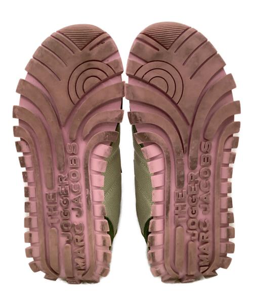 MARC JACOBS（マークジェイコブス）MARC JACOBS (マークジェイコブス) スニーカー The Jogger ピンク×グリーン サイズ:SIZE 37の古着・服飾アイテム
