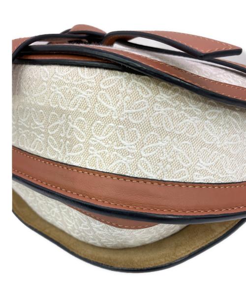 LOEWE（ロエベ）LOEWE (ロエベ) ゲートデュアルミニバッグ　LOEWE（ロエベ）　06 21 46 ベージュの古着・服飾アイテム