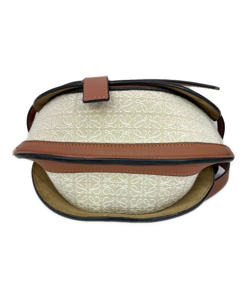 LOEWE（ロエベ）LOEWE (ロエベ) ゲートデュアルミニバッグ　LOEWE（ロエベ）　06 21 46 ベージュの古着・服飾アイテム
