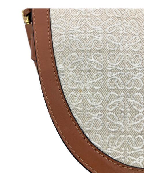 LOEWE（ロエベ）LOEWE (ロエベ) ゲートデュアルミニバッグ　LOEWE（ロエベ）　06 21 46 ベージュの古着・服飾アイテム