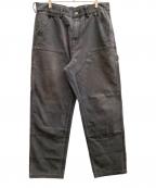 CarHarttカーハート）の古着「DOUBLE KNEE PANT」｜ブラック