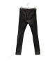 中古・古着 Saint Laurent Paris (サンローランパリ) スキニーデニムパンツ ブラック サイズ:M：23000円