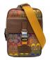 COACH（コーチ）の古着「COACH（コーチ）　トラックパックインレインボーシグネチャーキャンバス　C9846　シグネチャー」｜ブラウン