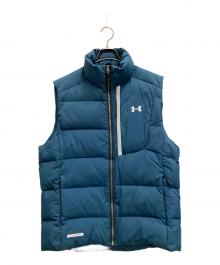 UNDER ARMOUR（アンダーアーマー）の古着「ダウンベスト　UNDER ARMOUR　（アンダーアーマー）」｜ネイビー
