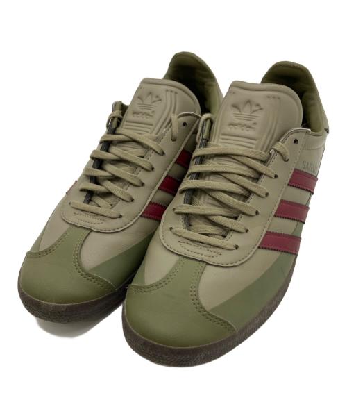 adidas（アディダス）adidas (アディダス) ローカットスニーカー　adidas　（アディダス） カーキ サイズ:27.5の古着・服飾アイテム