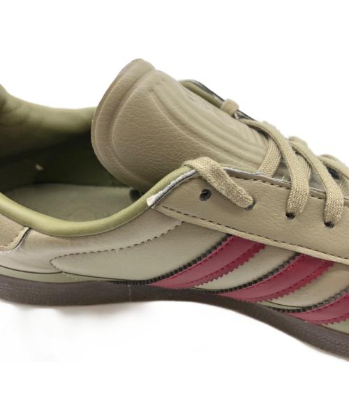 adidas（アディダス）adidas (アディダス) ローカットスニーカー　adidas　（アディダス） カーキ サイズ:27.5の古着・服飾アイテム