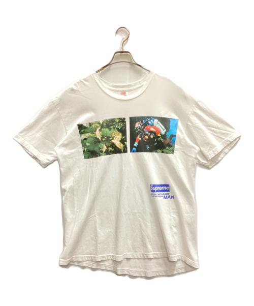 SUPREME（シュプリーム）SUPREME (シュプリーム) JUNYA WATANABE MAN (ジュンヤワタナベマン) 半袖カットソー　Supreme　（シュプリーム）　JUNYA WATANABE MAN　（ジュンヤワタナベマン） ホワイト サイズ:XLの古着・服飾アイテム