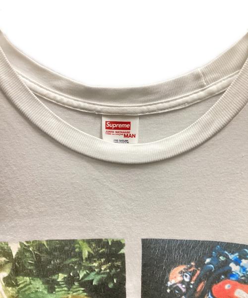 SUPREME（シュプリーム）SUPREME (シュプリーム) JUNYA WATANABE MAN (ジュンヤワタナベマン) 半袖カットソー　Supreme　（シュプリーム）　JUNYA WATANABE MAN　（ジュンヤワタナベマン） ホワイト サイズ:XLの古着・服飾アイテム