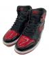 NIKE（ナイキ）の古着「ハイカットスニーカー　NIKE　（ナイキ）555088-063」｜レッド×ブラック