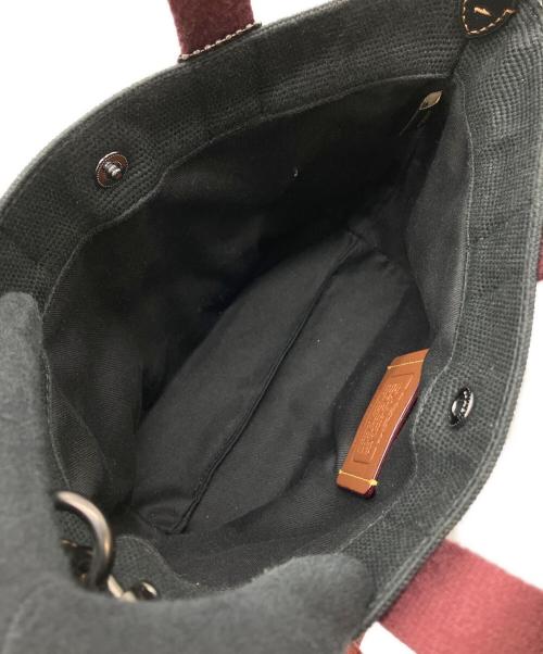 COACH（コーチ）COACH (コーチ) トート20・カラーブロック　CU299 ブラックの古着・服飾アイテム