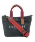 COACH（コーチ）の古着「トート20・カラーブロック　CU299」｜ブラック