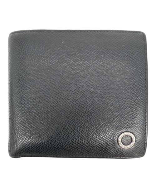 BVLGARI（ブルガリ）BVLGARI (ブルガリ) 2つ折り財布 ブラックの古着・服飾アイテム