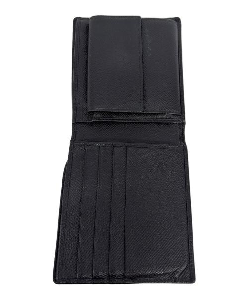 BVLGARI（ブルガリ）BVLGARI (ブルガリ) 2つ折り財布 ブラックの古着・服飾アイテム