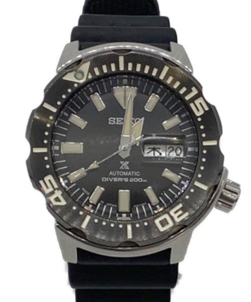 SEIKO（セイコー）SEIKO (セイコー) SEIKO（セイコー）　4R36-07N0　プロスペックス ダイバースキューバ　	930018 ブラックの古着・服飾アイテム