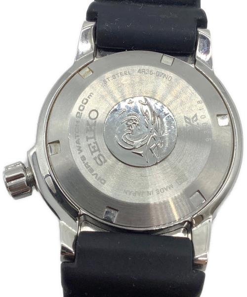 SEIKO（セイコー）SEIKO (セイコー) SEIKO（セイコー）　4R36-07N0　プロスペックス ダイバースキューバ　	930018 ブラックの古着・服飾アイテム