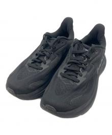 HOKA（ホカ）の古着「ランニングシューズ クリフトン 10」｜ブラック