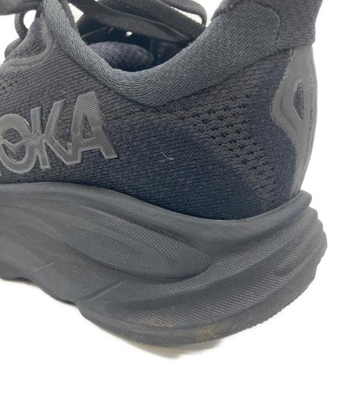 HOKA（ホカ）HOKA (ホカ) ランニングシューズ クリフトン 10 ブラック サイズ:23.5cmの古着・服飾アイテム