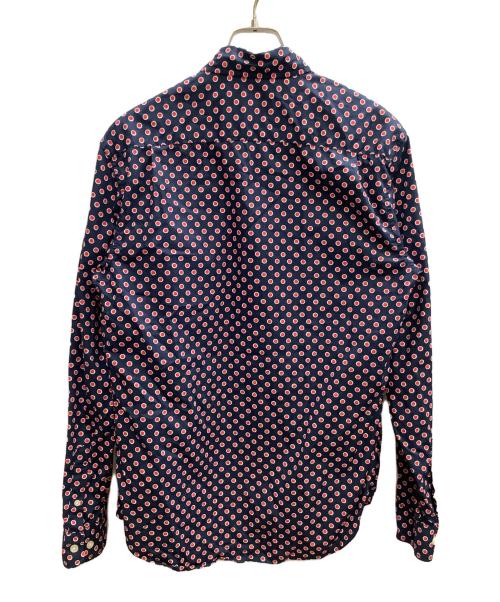 SUPREME（シュプリーム）Supreme (シュプリーム) 12AW Polka Dot Shirt ネイビー×レッド サイズ:SIZE Sの古着・服飾アイテム
