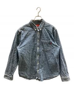 中古・古着通販】Supreme (シュプリーム) Jacquard LOGOS Denim