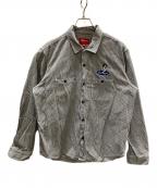 SUPREMEシュプリーム）の古着「Pin up work shirt」｜ネイビー