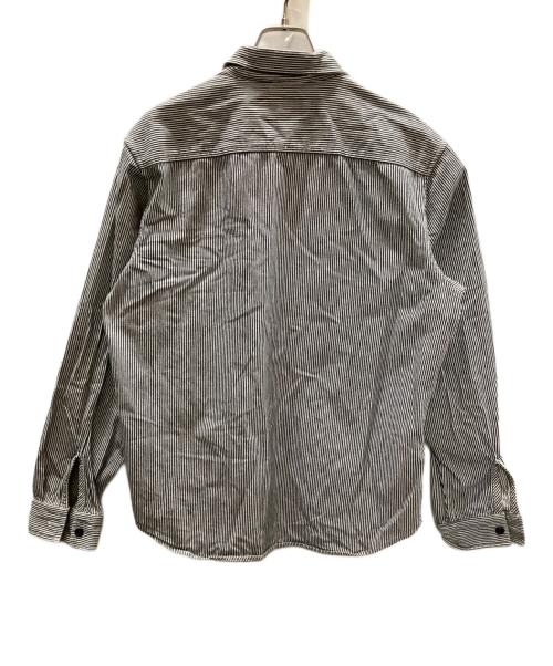SUPREME（シュプリーム）SUPREME (シュプリーム) Pin up work shirt ネイビー サイズ:Mの古着・服飾アイテム