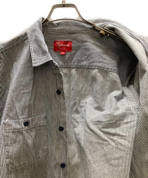 SUPREME（シュプリーム）SUPREME (シュプリーム) Pin up work shirt ネイビー サイズ:Mの古着・服飾アイテム
