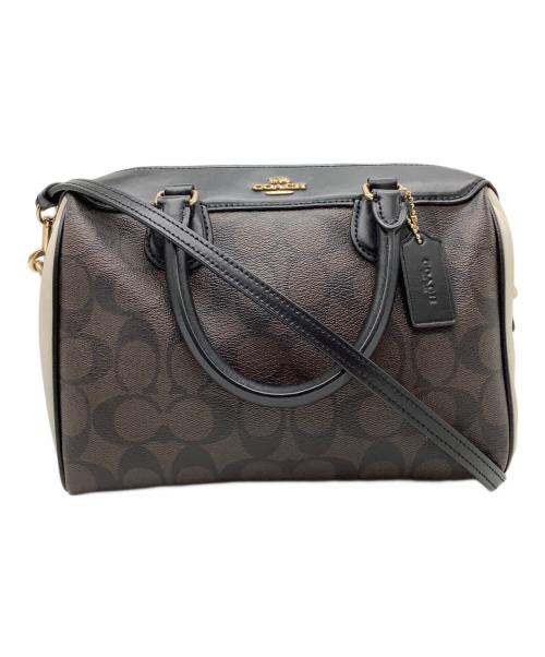 COACH（コーチ）COACH (コーチ) シグネチャー　F68100 ブラウンの古着・服飾アイテム