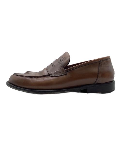 BROOKS BROTHERS（ブルックスブラザーズ）BROOKS BROTHERS (ブルックスブラザーズ) コインローファー ブラウン サイズ:27の古着・服飾アイテム