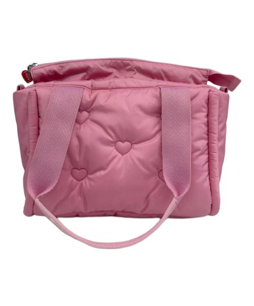 LeSportsac × THE POWERPUFF GIIRLS（レスポートサック）LeSportsac × THE POWERPUFF GIIRLS (レスポートサック) ハンドバッグ ピンクの古着・服飾アイテム