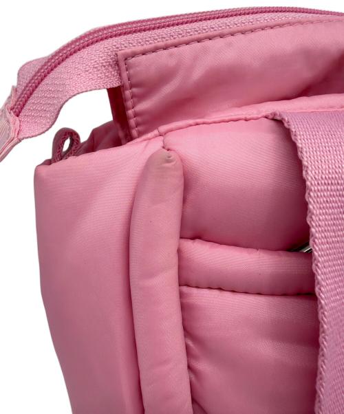 LeSportsac × THE POWERPUFF GIIRLS（レスポートサック）LeSportsac × THE POWERPUFF GIIRLS (レスポートサック) ハンドバッグ ピンクの古着・服飾アイテム