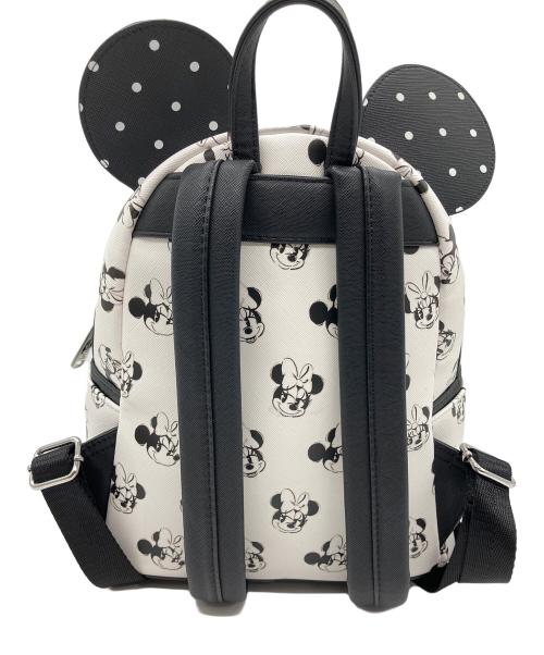 DISNEY（ディズニー）Disney (ディズニー) リュック ブラック×ホワイトの古着・服飾アイテム