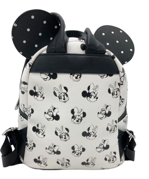 DISNEY（ディズニー）Disney (ディズニー) リュック ブラック×ホワイトの古着・服飾アイテム