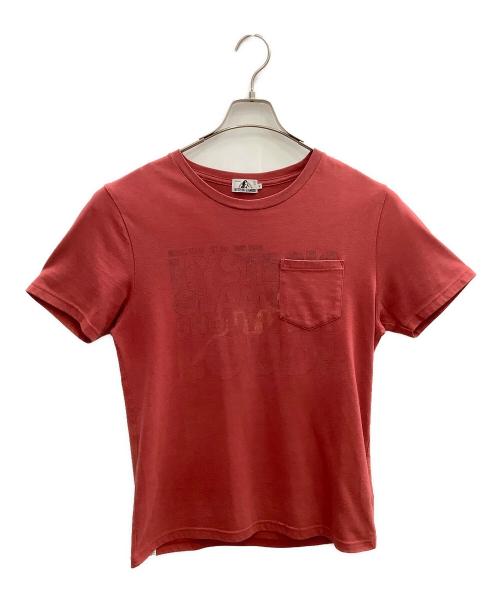 Hysteric Glamour（ヒステリックグラマー）Hysteric Glamour (ヒステリックグラマー) 半袖カットソー レッド サイズ:SIZE Mの古着・服飾アイテム