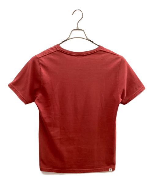 Hysteric Glamour（ヒステリックグラマー）Hysteric Glamour (ヒステリックグラマー) 半袖カットソー レッド サイズ:SIZE Mの古着・服飾アイテム