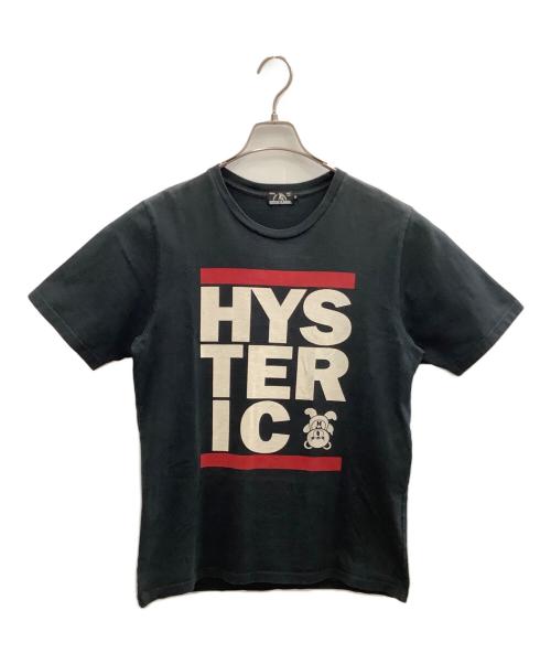 Hysteric Glamour（ヒステリックグラマー）Hysteric Glamour (ヒステリックグラマー) 半袖カットソー ブラック サイズ:SIZE Mの古着・服飾アイテム
