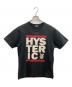 Hysteric Glamour（ヒステリックグラマー）の古着「半袖カットソー」｜ブラック