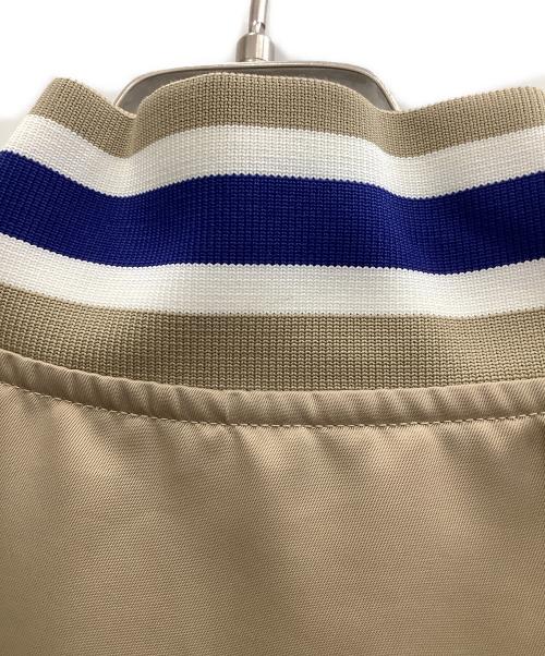 NIKE（ナイキ）NIKE (ナイキ) ダグアウト メンズ ルーズ サテン ジャケット ベージュ サイズ:SIZE XLの古着・服飾アイテム